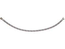 Savienojuma šļūtene F/M 3/8" 600mm, FALA, 71836, nerūsējošais tērauds, EPDM gumija, maksimālā temperatūra 90°C, maksimālais spiediens 1MPa