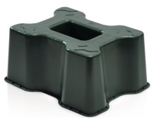 Kvadrātveida ūdens tvertnes paaugstinājums 30cm, zaļš 502004