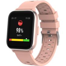 Denver Viedpulkstenis SW-164 116111000250, 1.4", 180 mAh, IP68, Bluetooth, sirdsdarbības sensors, termometrs