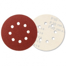 Smilšpapīra disks uz auduma bāzes 125mm G100 (5gab.) SADU