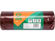 Perforeeritud jäätmekotid lehtede jaoks 200L 10tk 09484 FLO