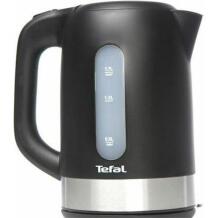 Tefal Veekeetja KO330830, 2400 W, 1.7 L, plastmass, 360° pööratav alus, must