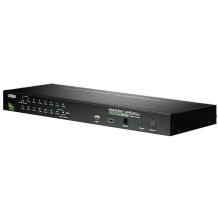 Aten KVM lüliti CS1716A-AT-G, 16 x KVM porti, DC 5.3 V, metall, kaskadeeritav, 1U