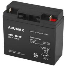Emu Аккумулятор AM18-12 12V 18Ah VRLA AGM, Вес 5670g, Ширина 76mm, Высота 167mm, Глубина 181mm