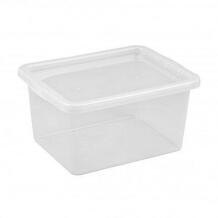 Nhg Ladustamiskarp 3229819, 595mm, 395mm, 310mm, läbipaistev, plastmass, ristkülik, kaanega