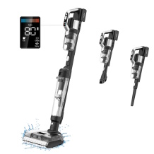 Cordless vacuum mop with 400 W power, 21.6 V voltage, and up to 75 minutes of runtime PW11 Black/Silver Jimmy