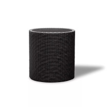 Keter plastikust lillepott Cilinder M - 18L 29197835939 hall 36x36x37,3cm