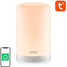 Gosund nutikas valguslüliti LB3_, 110mm, 110mm, 225mm, 100lm, 5W, RGB värv, IP20, öölamp, integreeritud LED pirn