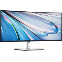 Monitorius 34″ IPS Black 21 9 lenktas su Thunderbolt šakotuvu WQHD U3425WE 3440×1440 120 Hz 5 ms HDMI DisplayPort Thunderbolt 4 Juodas Sidabrinis 210 BMDW Dell