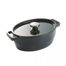 Boiler 5.8L PYREX oval cast iron/33cm/grey 33SC4AC33 Pyrex