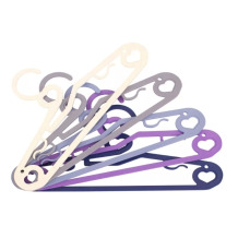 Вешалки для одежды 5 шт. ORDINETT 129841025 пластиковые Купидон 42x0,8x21см разные