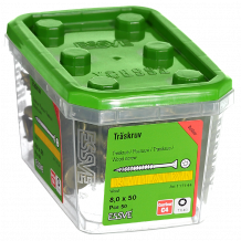 Skrūves kokam Cutters ārdarbiem 8.0X50 CS-50gab. 117144 ESSVE