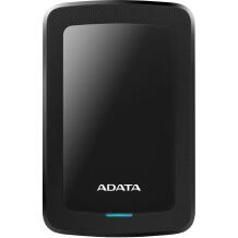Adata HDD AHV300-1TU31-CBK 1 TB, 2.5", USB 3.2 Gen 1, черный, AES шифрование, Plug and Play, USB кабель в комплекте