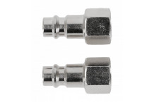 Savienotājuzmava, tērauda, 1/4", 2 gab., HT4R810, HOGERT