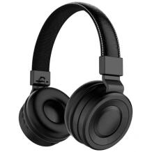 Unknown Brand 12837 Austiņas FHP-351BK, 250mAh, 10m, 200h, 6-7h, 2h, Bluetooth 4.2, bezvadu, melna, saliekama, skaļuma regulētājs