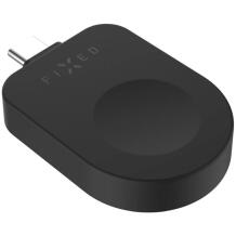 Fixed USB-C uzlādes adapteris Apple Watch, FIXDW-AWAP-BK, 2.5W, 1x24 pin USB-C, melns