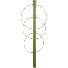 Garden plant support rings, 3 rings 0,5m BIOOGROD 721305