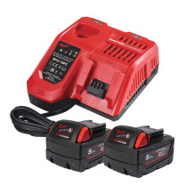 Аккумулятор и зарядное устройство M18 NRGCR-502 18 В (2x5,0 Ач) 4932479831 MILWAUKEE