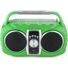 Prime3 Raadio APR71GR, 10W RMS, 99 FM jaama, Bluetooth, AUX, USB, 3600mAh aku, ~7h esitusaeg