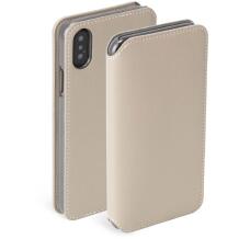 Krusell Pixbo 4 Card SlimWallet 61490, 16,5cm, Folio, beež, 4 kaardi pesa, kriimustuskaitse, tolmu tõke