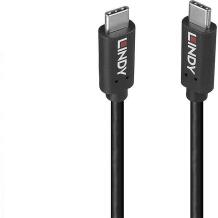Lindy USB 3.2 Type C kaabel 36977 1.5m, 20Gbps, 100W PD, GRS, USB 3.2 Type A Male, USB 3.2 Type C Male
