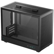 Deepcool Case | CH160 Plus | Black | Mini-ITX