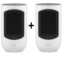 1+1 В подарок - Умный Wi-Fi керамический обогреватель 600/900/1500W до ~20 m² белый DXCH43 Duux