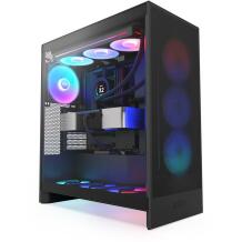 Nzxt Korpus H7 Flow RGB CM-H72FB-R1, 3x120mm esiventilaatorid, 10 ventilaatori mahutavus, 2x USB-A, 1x USB-C