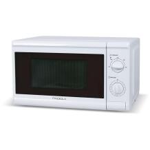 Radiola Mikroviļņu krāsns RAMW2120SMW, 700W, 20L, 5 jaudas līmeņi, 35 min taimeris, balta, rotācijas vadība