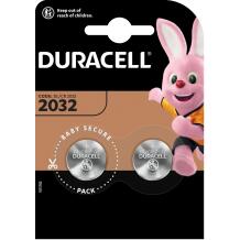 Duracell Baterija DL2032B2, 3V, ličio, 2 vnt., vaikų saugos pakuotė