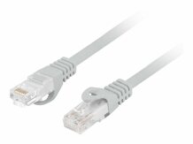 Кабель LAN Cat 6 UTP LSZH CU RJ45 RJ45 1.5 м до 10 Гбит с передача данных Fluke Passed серый PCU6 10CU 0150 S Lanberg