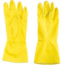 Резиновые перчатки для работы по дому, размер S