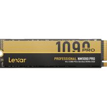 Lexar SSD NM1090 Pro LNM109P001T-RNNNG, 1000 GB, M.2 2280, PCIe Gen 5x4, 14000 MB/s, 10000 MB/s, põrutuskindel, 2GB DRAM vahemälu