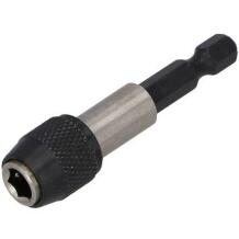Draumet Bit Holder 8992662, 60mm, 1/4 tolli, magnetiline, kitsas, Quick süsteem