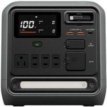 Dji Saules barošanas sistēma 1000 Mini CP.DY.00000195, 1008Wh, 1000W, 6 AC izejas, 2 USB Type-A, 2 USB Type-C, Bluetooth 5.0
