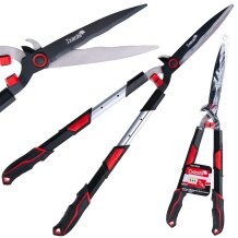 Telescopic hedge shears with wavy blade Tvardy T07433 735-865mm PTFE