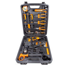 Įrankių rinkinys su elektriniu grąžtu ISMA IS-1059, 750 W, 59 dalys