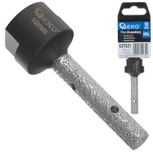 Dimanta griezējs 10mm M14, GEKO, G37521, augstas kvalitātes precizitāte