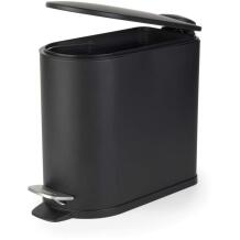 Beldray Pedaliga prügikast LA036690BLKPEU7, 5L, must, 1 sektsioon, raud, pedaal, kaas