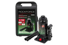 Butelinis domkratas, ROCKFORCE, RF-T90604-S, 6 t, aukštis 351 mm, lagaminėlyje
