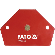 Magnetiline keevituse hoidik metallosade ajutiseks ühendamiseks keevitamise ajal 64×95×14 mm YT-0866 Yato