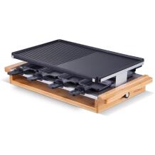 Radiola Grils RARG2200WO, 1200W, 8 personām, 10 grilēšanas pozīcijas, noņemama plāksne, regulējams termostats
