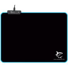 White Shark Hiire matt LUMINOUS-350X250, 25cm, 35cm, 0.3cm, must, kumm, pehme, LED, mängimiseks, libisemisvastane, kokkupandav