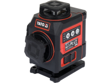 4D Mini Zaļais Lāzers ar Piederumiem, YATO, YT-30419, 30m darbības attālums, pašlīmeņošanās, IP54 aizsardzība