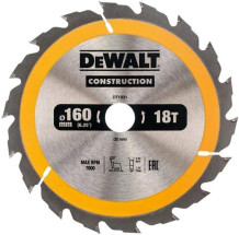 Zāģripa Construction 160x20mmx18z DT1931-QZ DEWALT