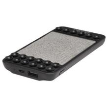 Denver Lādētājs-akumulators PBQ-4000 117140000310, 4000mAh, 5V 2A, 5V 2A kopējā maks., 1A bezvadu izeja, USB-C + Micro USB