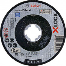 X-LOCK abrazīvais disks Expert for Metal 2608619253 BOSCH