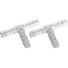 Gardena T-Ühendus 07300-20, 4mm, 2 tk, valge, plast