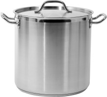 Profesionāls dziļais katls ar vāku, YG-00006, YATO, 32x32 cm, 25.7 l, nerūsējošais tērauds