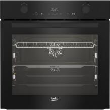 Beko Krosnis BBVM17400B, 72 L, Elektrinė, Hidrolitinė, Elektroninė, Garų funkcija, Juoda